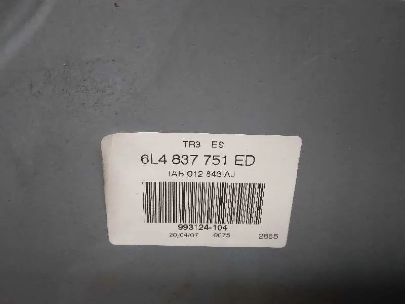Elevalunas Delantero Izquierdo para Seat Ibiza (6L1)
