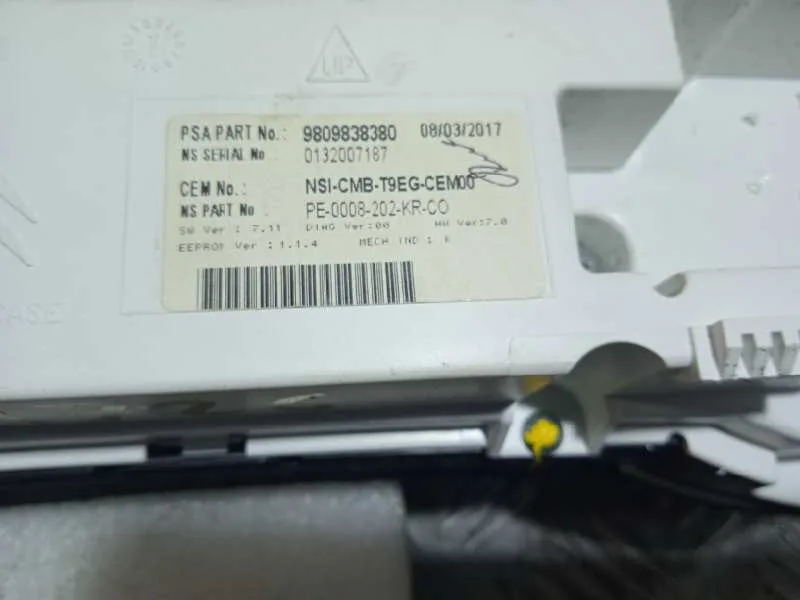 Cuadro Instrumentos para Peugeot 308