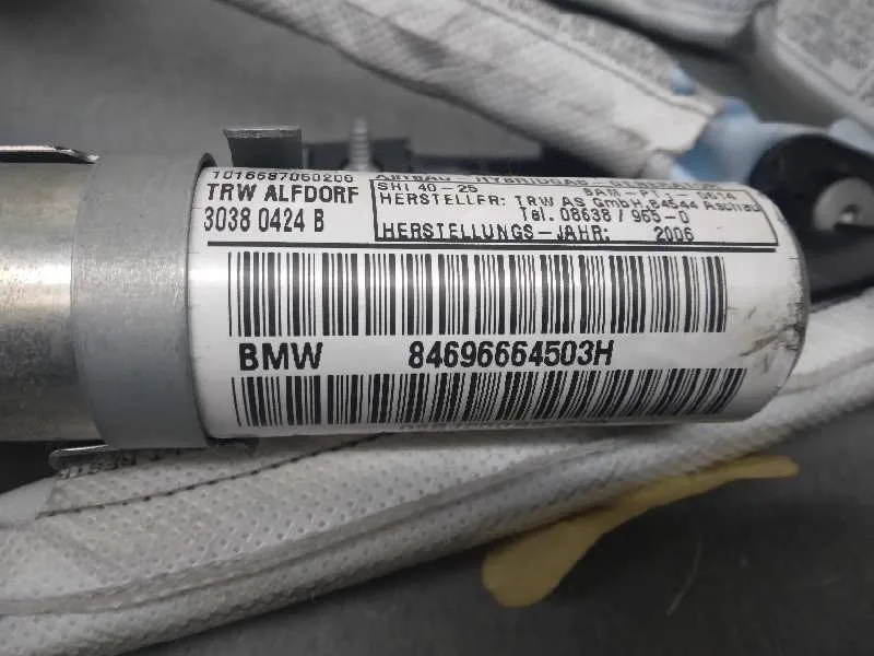 Airbag Cortina Delantero Izquierdo para Bmw Serie 3 Berlina (E90)