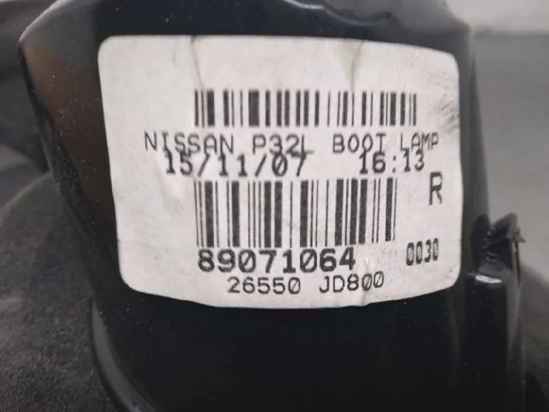 Piloto Trasero Derecho Interior para Nissan Qashqai (J10)