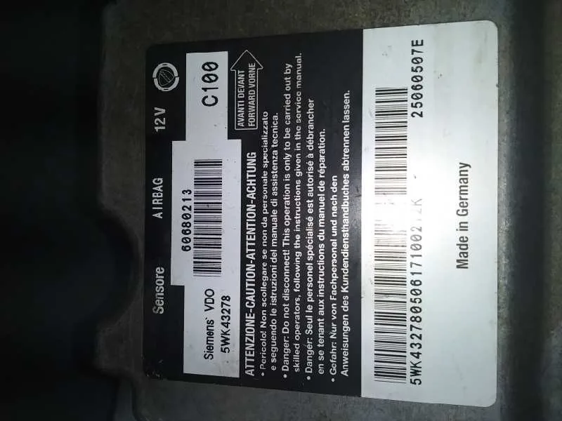 Centralita Airbag para Alfa Romeo 156 Sportwagon