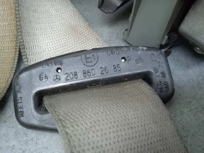 Cinturon Seguridad Delantero Derecho para Mercedes-Benz Clase Clk (W208) Coupe