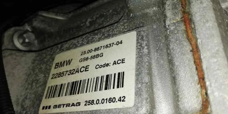 Caja Cambios para Bmw Serie 1 Lim. (F40)