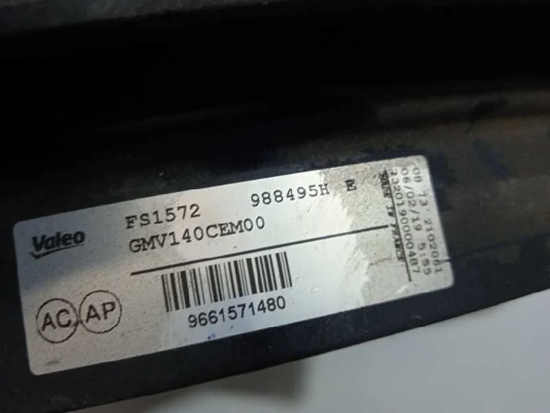 Electroventilador para Peugeot 308