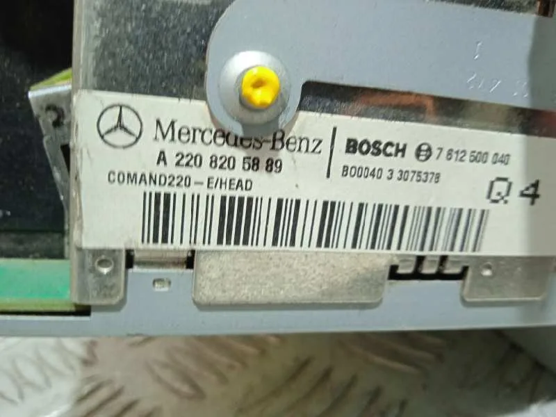 Sistema Navegacion Gps para Mercedes-Benz Clase S (W220) Berlina