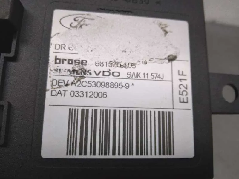 Motor Elevalunas Trasero Izquierdo para Ford Focus Berlina (Cap)