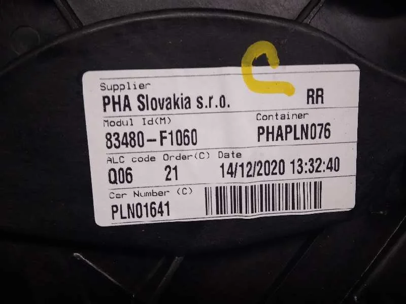 Elevalunas Trasero Derecho para Kia Sportage