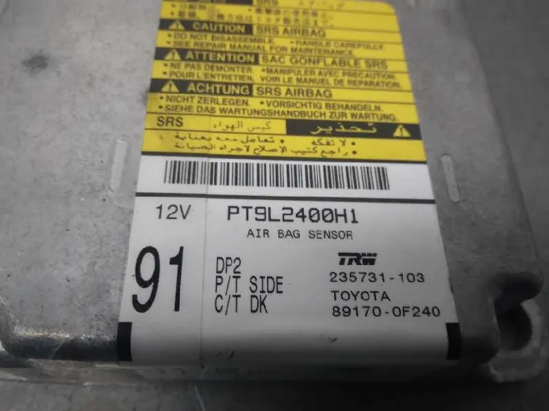 Centralita Airbag para Toyota Corolla Verso (R1)