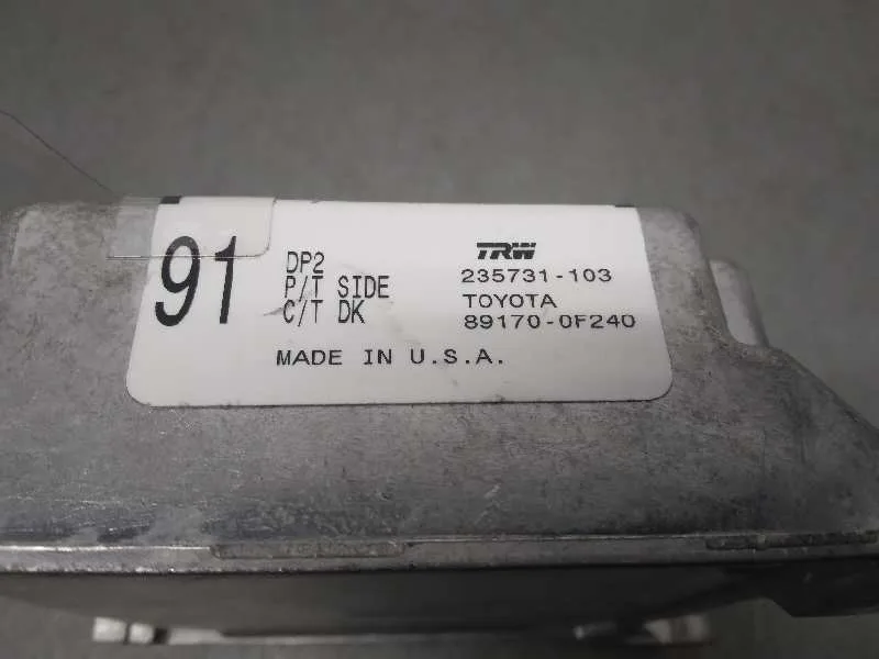 Centralita Airbag para Toyota Corolla Verso (R1)
