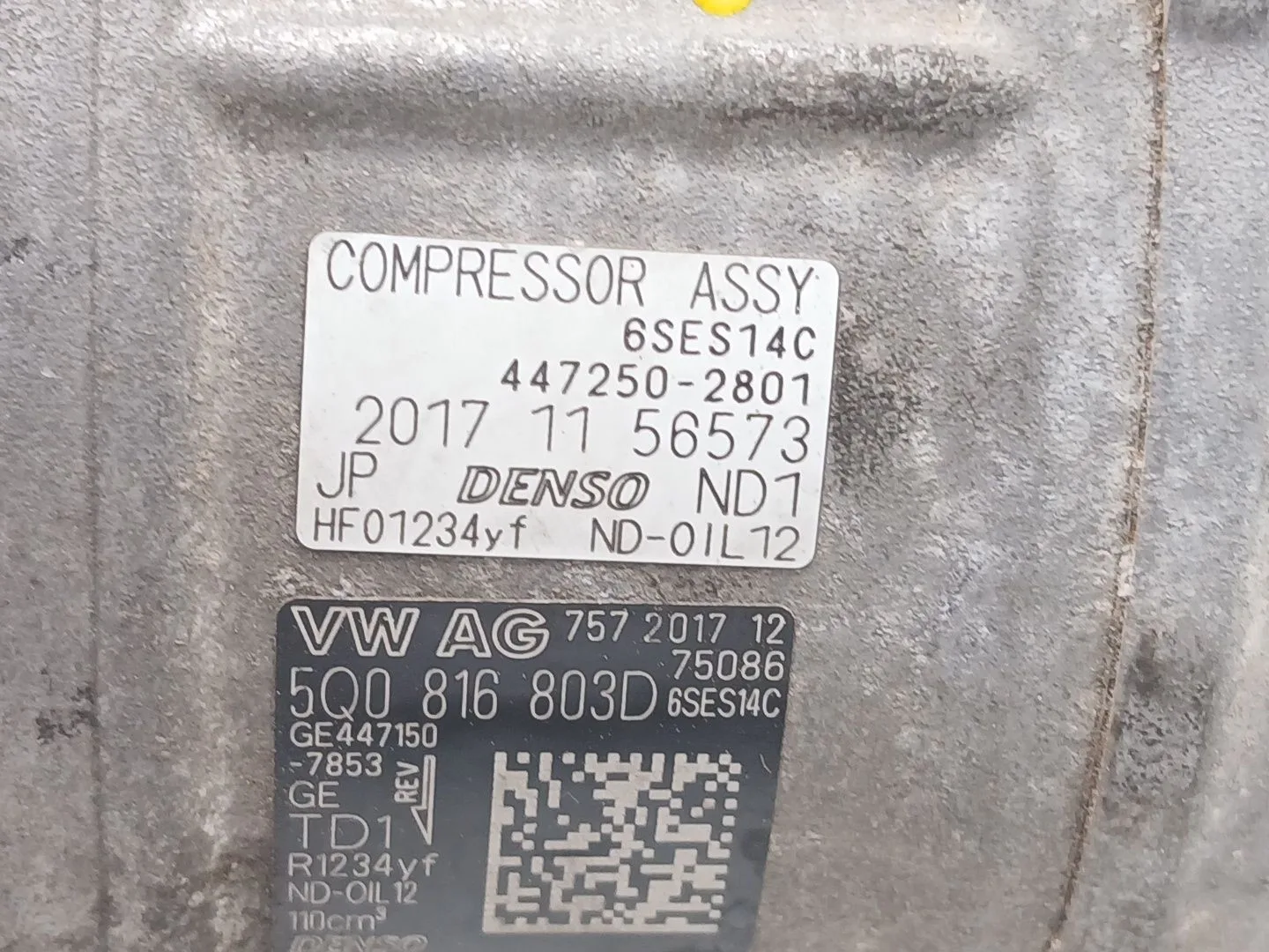 Compresor Aire Acondicionado para Seat Arona