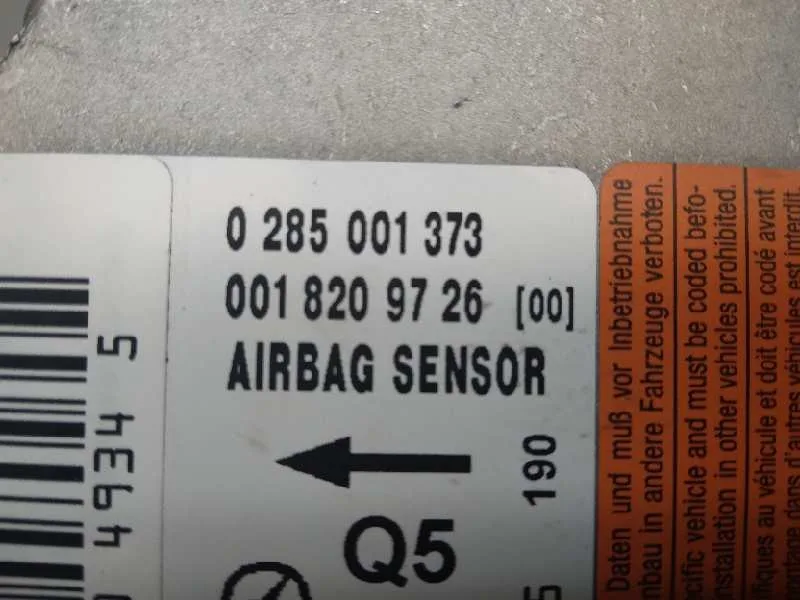 Centralita Airbag para Mercedes-Benz Clase C (W203) Berlina