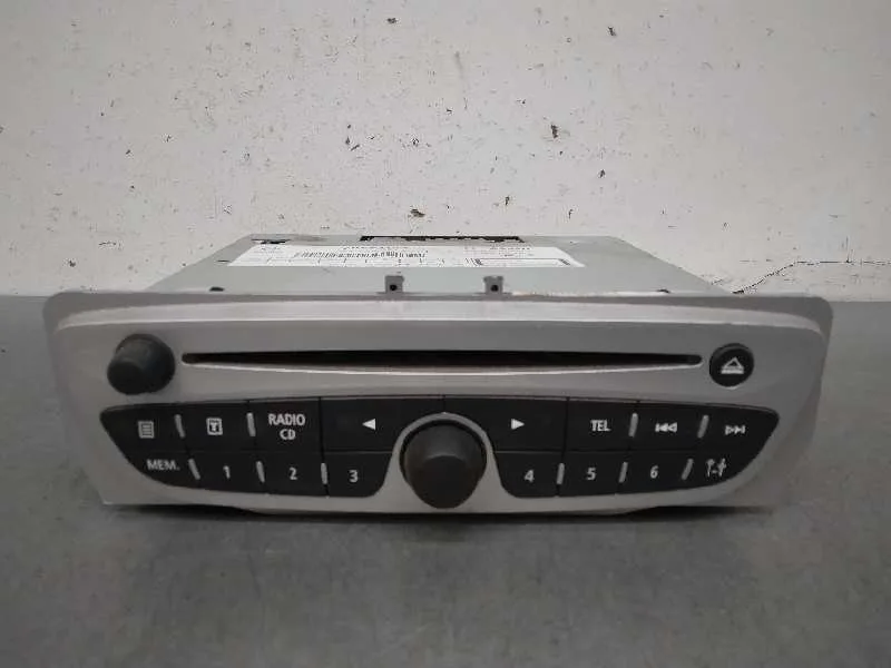 Sistema Audio / Radio Cd para Renault Scenic Iii