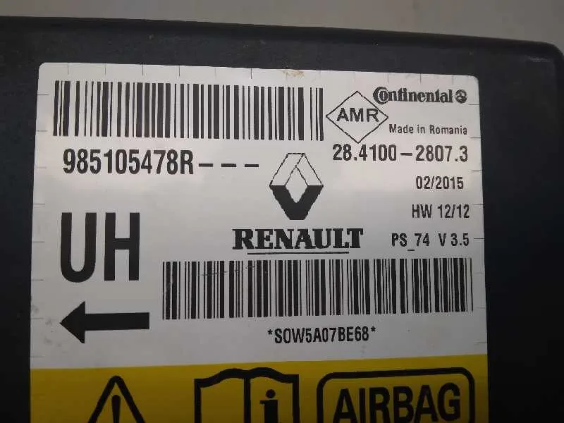 Centralita Airbag para Renault Megane Iii Berlina 5 P