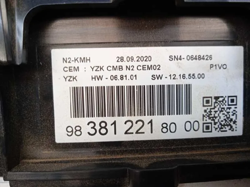 Cuadro Instrumentos para Opel Combo Cargo (E)