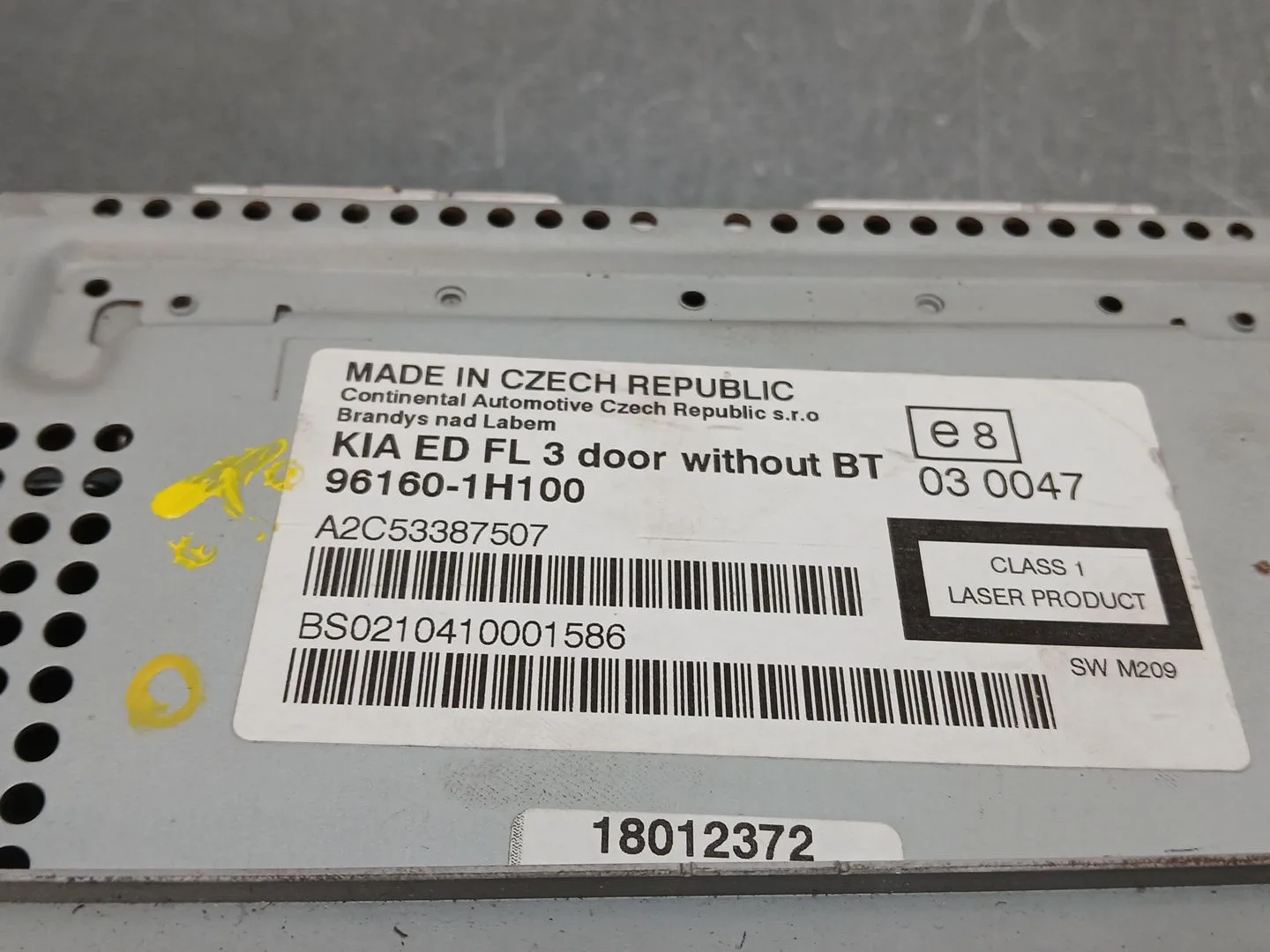 Sistema Audio / Radio Cd para Kia Pro_Cee'd