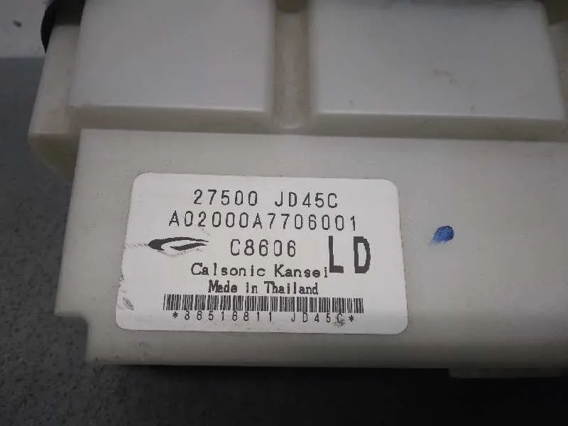 Mando Climatizador para Nissan Qashqai (J10)