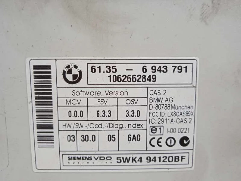 Modulo Electronico para Bmw Serie 3 Berlina (E90)