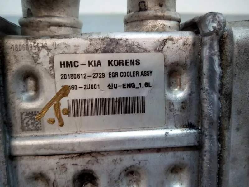 Enfriador Egr para Kia Ceed