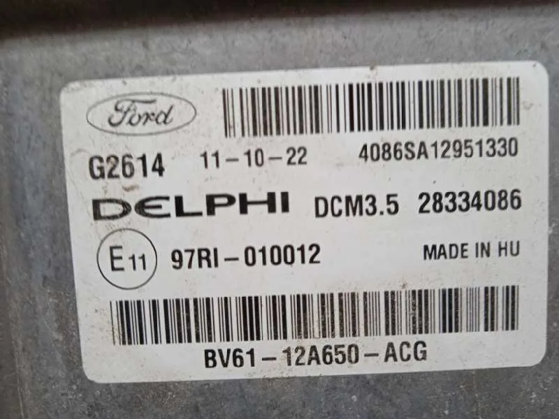 Centralita Motor Uce para Ford C-Max