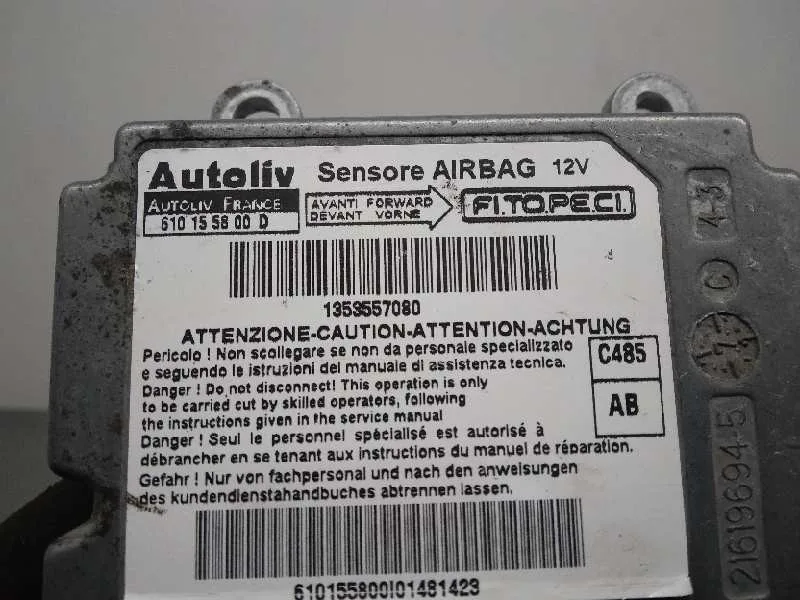 Centralita Airbag para Fiat Fiorino