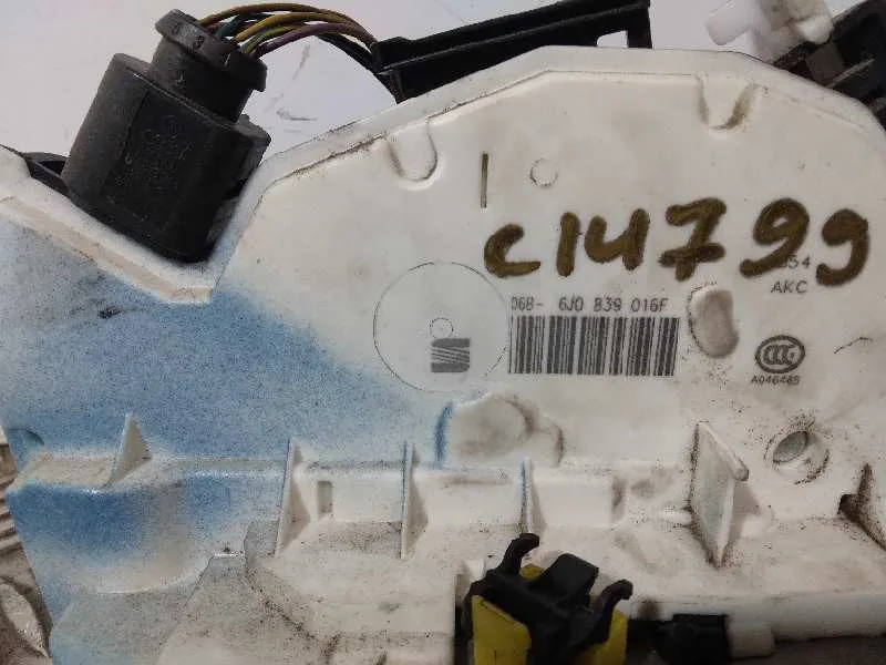 Cerradura Puerta Trasera Derecha para Seat Ibiza (6P1)