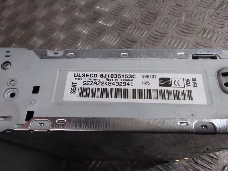 Sistema Audio / Radio Cd para Seat Ibiza (6J5)