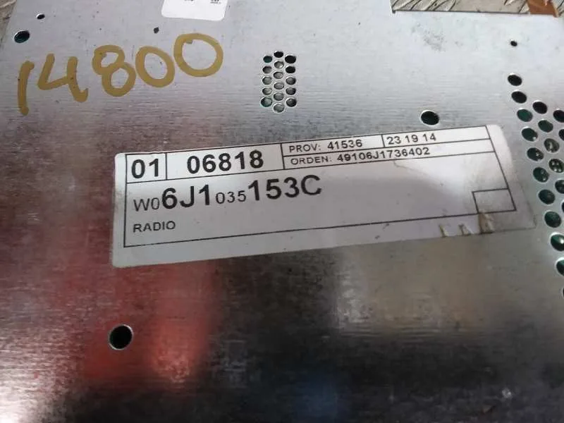 Sistema Audio / Radio Cd para Seat Ibiza (6J5)