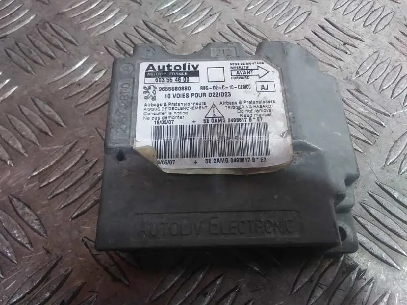 Centralita Airbag para Peugeot 407