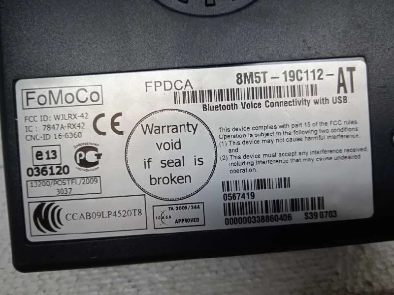Modulo Electronico para Ford C-Max