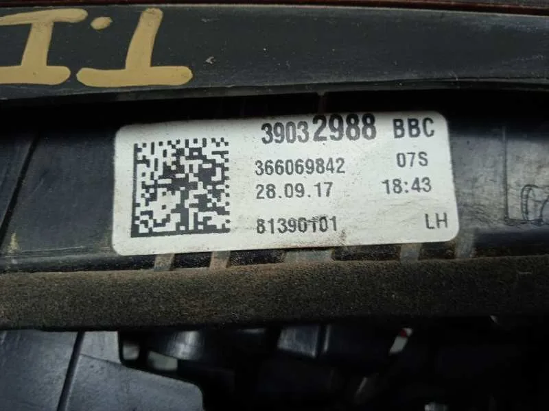 Piloto Trasero Izquierdo Interior para Opel Astra K Lim. 5Türig
