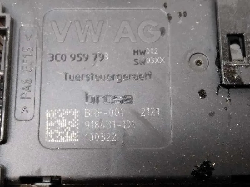Elevalunas Delantero Izquierdo para Volkswagen Passat Berlina (3C2)