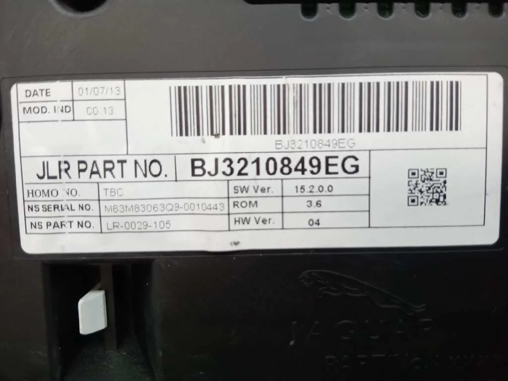 Cuadro Instrumentos para Land Rover Evoque