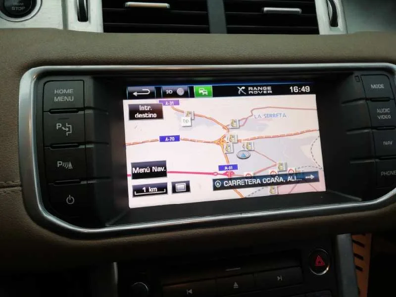 Sistema Navegacion Gps para Land Rover Evoque