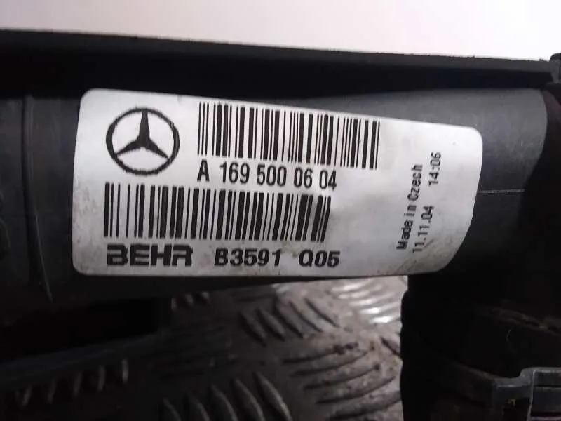 Radiador Agua para Mercedes-Benz Clase A (W169)