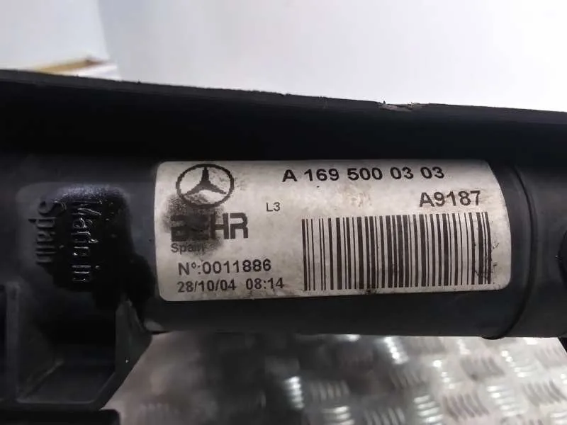 Radiador Agua para Mercedes-Benz Clase A (W169)