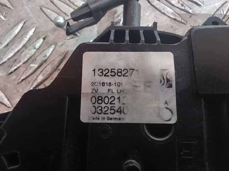 Cerradura Puerta Delantera Izquierda para Opel Meriva B