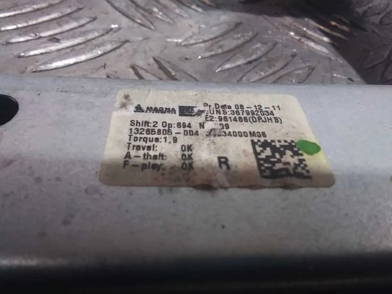 Elevalunas Trasero Derecho para Opel Meriva B