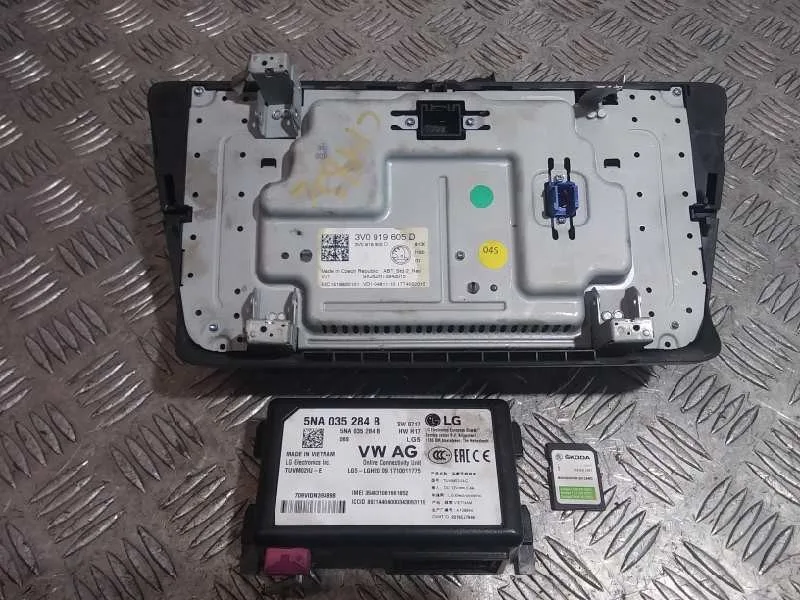 Sistema Navegacion Gps para Skoda Superb (3V3)