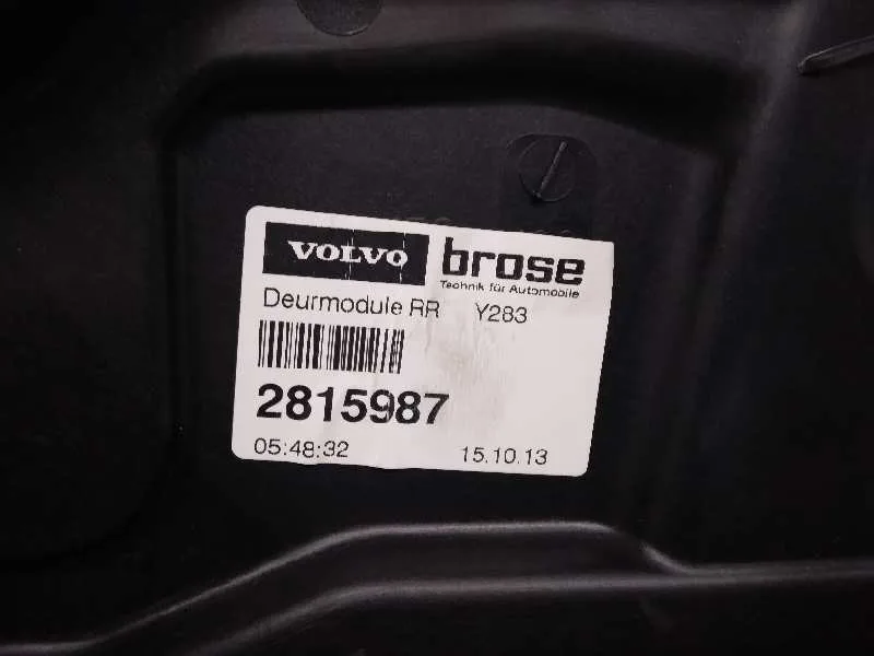 Elevalunas Trasero Derecho para Volvo S60 Lim.