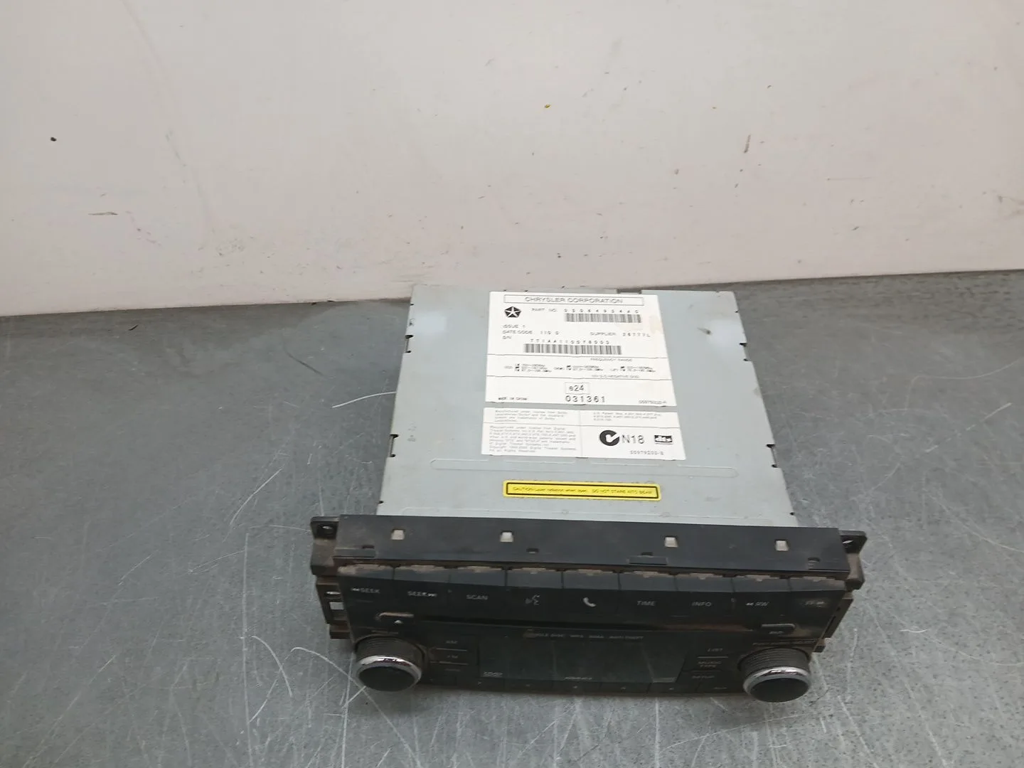 Sistema Audio / Radio Cd para Jeep Cherokee