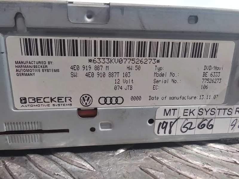 Sistema Navegacion Gps para Audi A5 Coupe (8T)