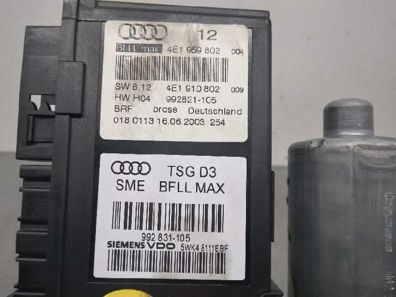 Motor Elevalunas Delantero Derecho para Audi A8 (4E2)