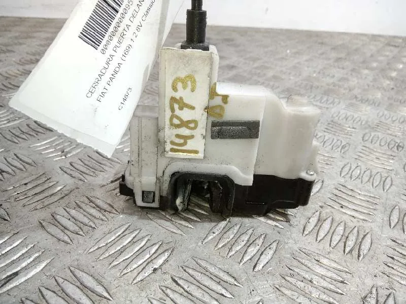 Cerradura Puerta Delantera Izquierda para Fiat Panda (169)