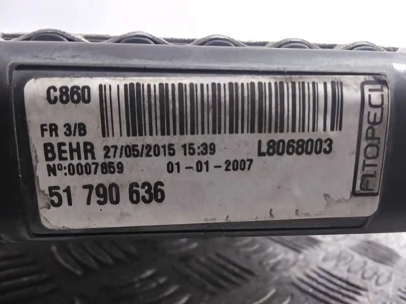 Radiador Agua para Fiat Qubo (300)