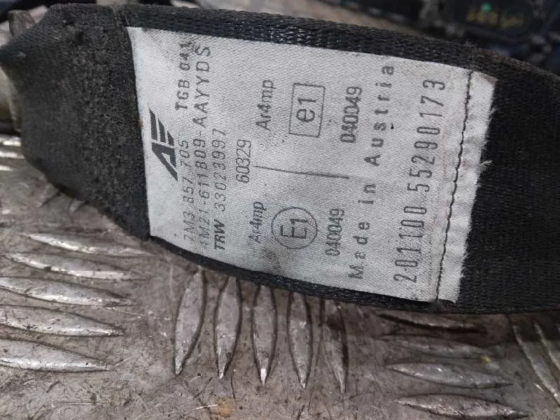 Cinturon Seguridad Delantero Derecho para Ford Galaxy (Vy)