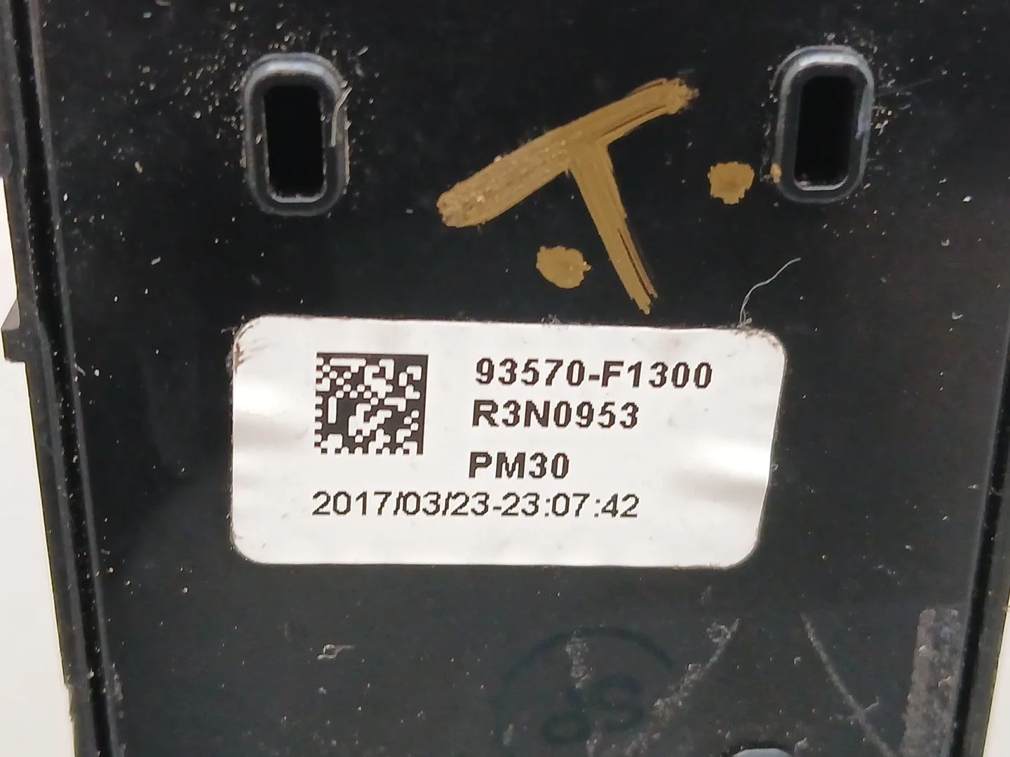 Mando Elevalunas Delantero Izquierdo para Kia Sportage