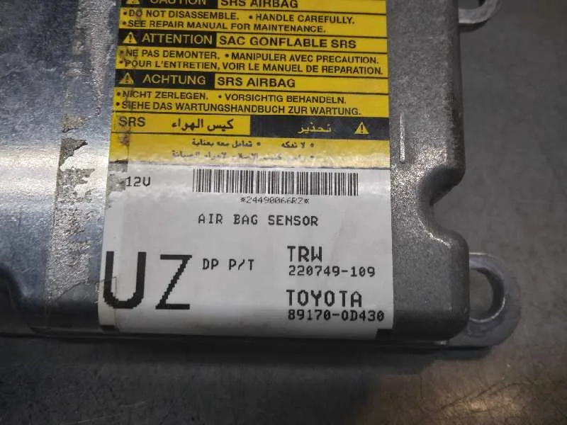Centralita Airbag para Toyota Yaris
