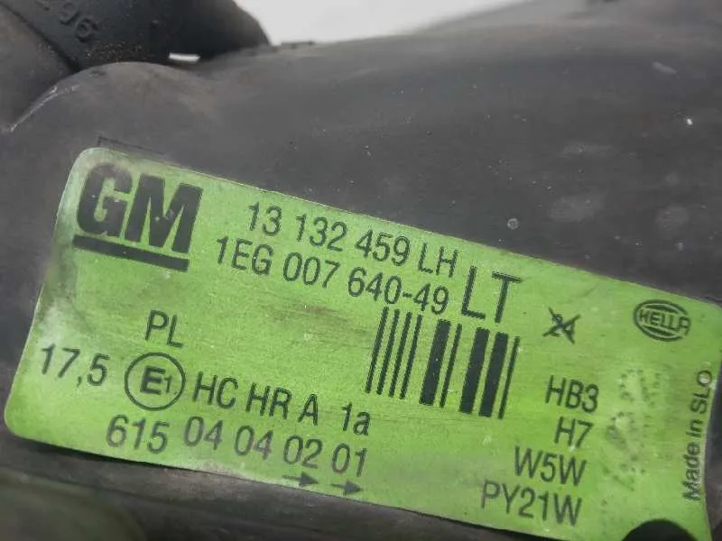 Faro Izquierdo para Opel Astra G Coupe