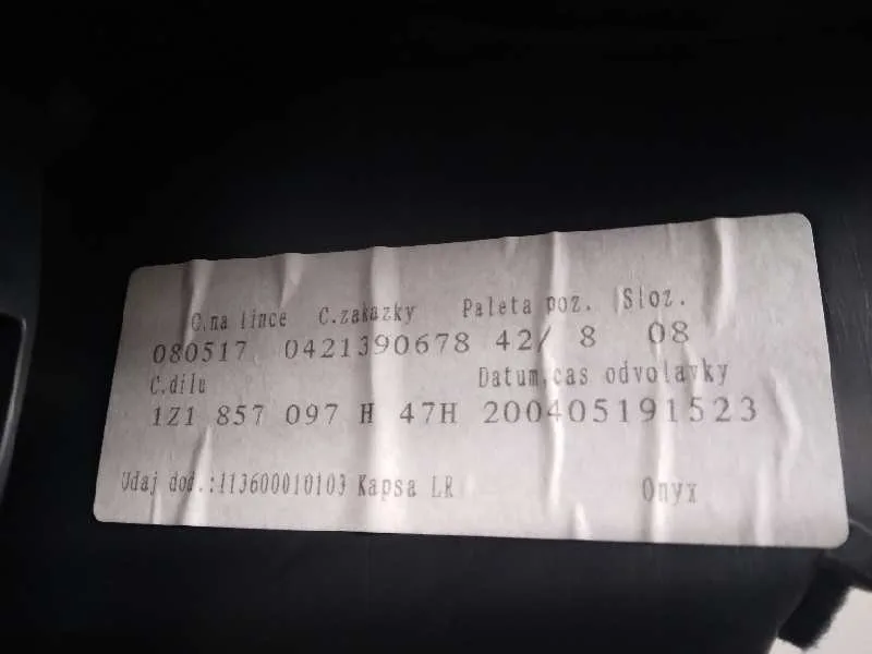 Guantera para Skoda Octavia Berlina (1Z3)