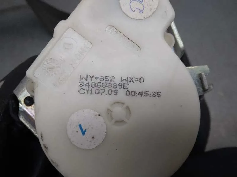 Cinturon Seguridad Delantero Derecho para Peugeot 3008